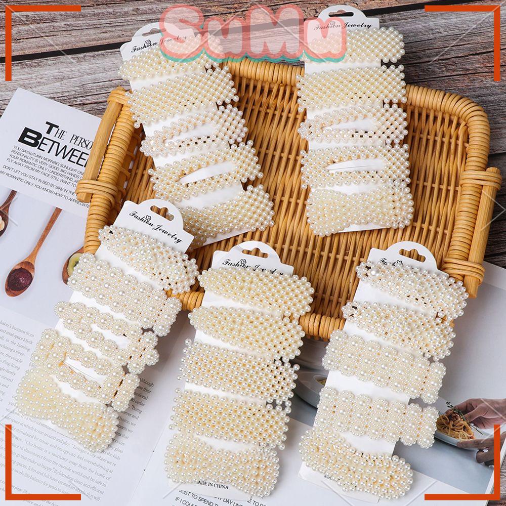 SUMU Set 5 Kẹp Tóc Phong Cách Hàn Quốc Cho Nữ