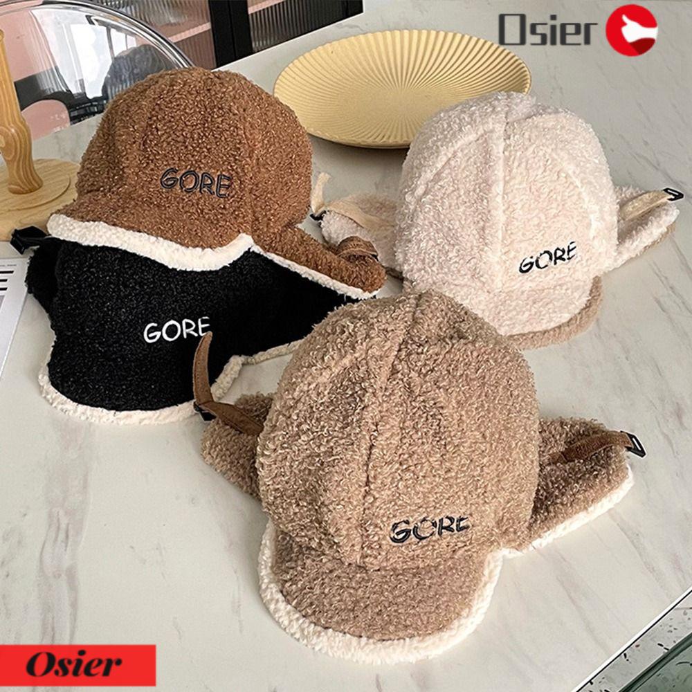 Mũ Trùm Tai Giữ Ấm Bằng Vải Cashmere Dày Dặn Thời Trang