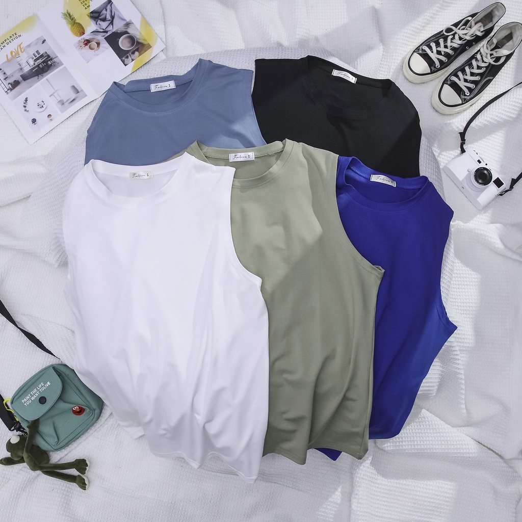 Áo ba lỗ nam tanktop thể thao khỏe khắn,rộng rãi thoáng mát,vận động thoải mái