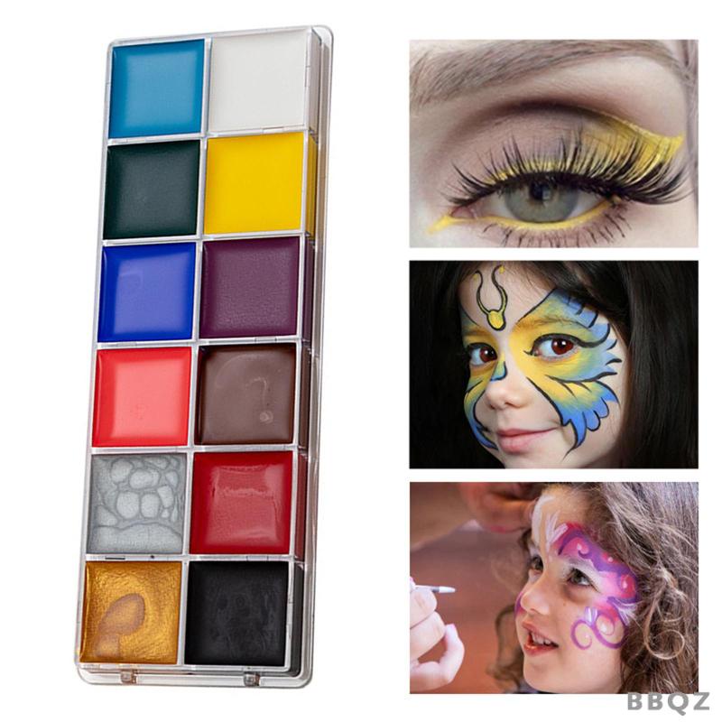 Bảng Màu Vẽ Cơ Thể Hóa Trang Halloween Độc Đáo