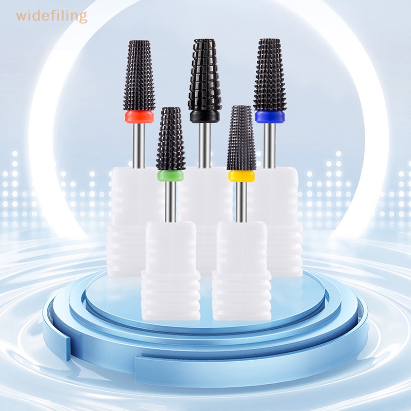 Mũi Khoan Móng Tay Bằng Sứ Đầu 3 / 32 "Loại Bỏ Gel Cứng / Lõm