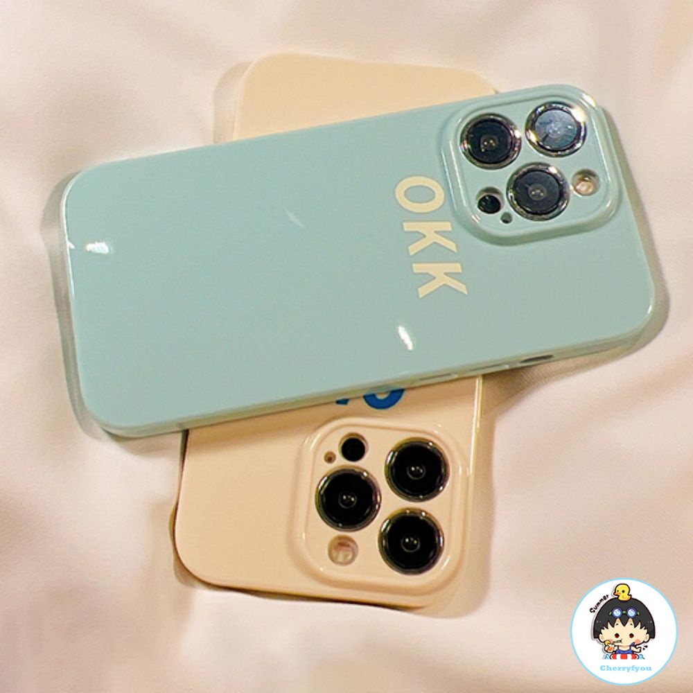 Ốp Điện Thoại TPU Mềm Chống Sốc Chống Dấu Vân Tay Màu Macaron Cho IPhone 11 12 13 14 Pro Max