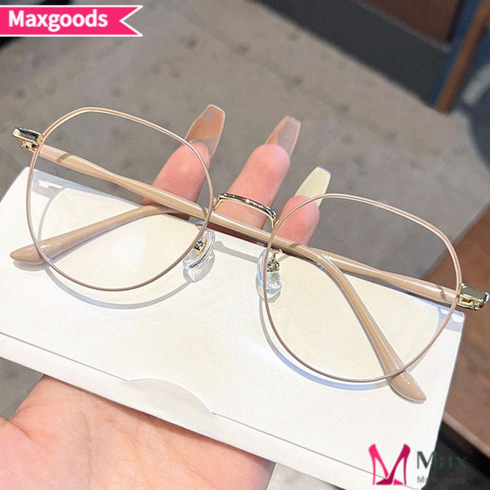 MAXG Kính Mát Gọng Kim Loại Chống Ánh Sáng Xanh