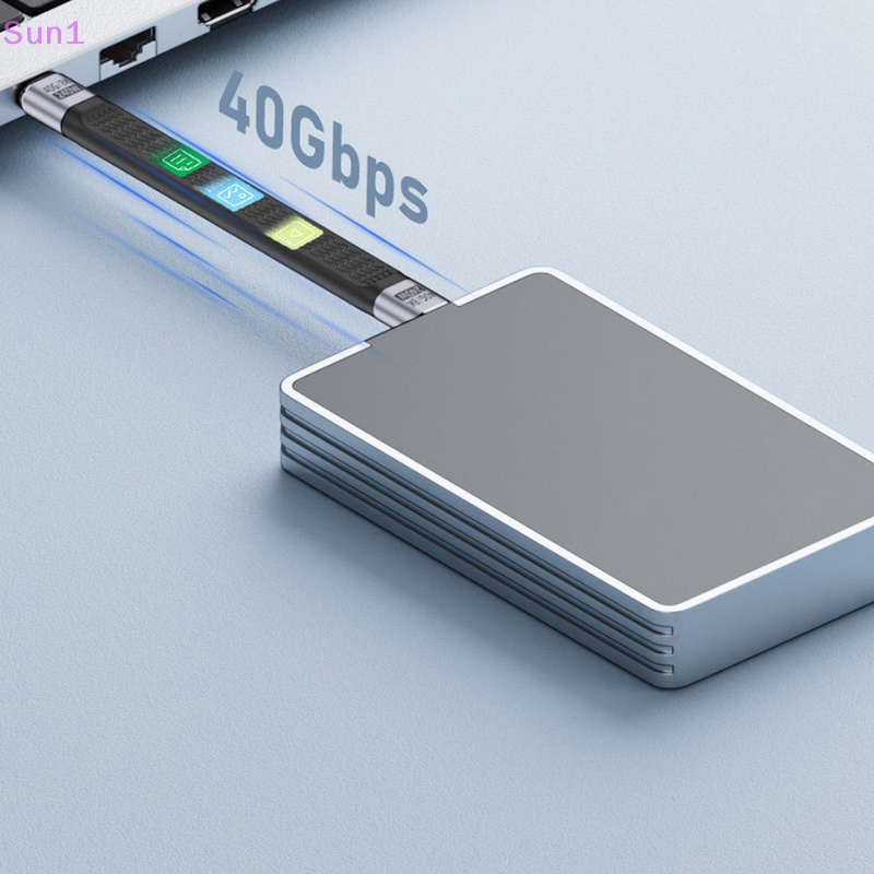 Cáp Sạc Nhanh 40Gbps E-Marker Chip PD 240W USB C Sang Type C USB4 Cho Laptop