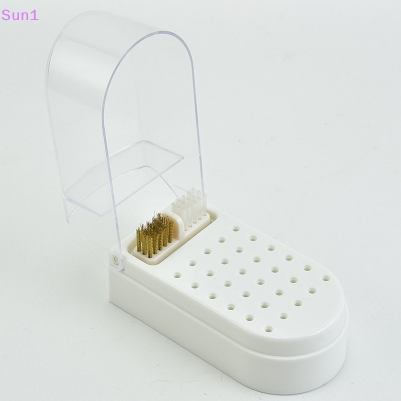 Giá Đỡ Mũi Khoan 2 Trong 1 30 Lỗ Chống Bụi Tiện Dụng