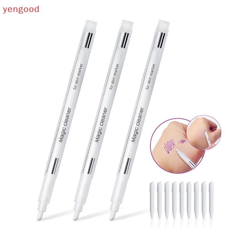 (YGD) Bút Đánh Dấu Hình Xăm Lông Mày / Môi Màu Trắng Chống Thấm Nước Hàn Quốc