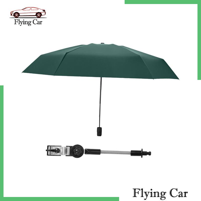 Dù Chống Nắng Siêu Nhẹ Xoay 360 Độ Dạng Kẹp Thông Dụng Cho Xe Đạp