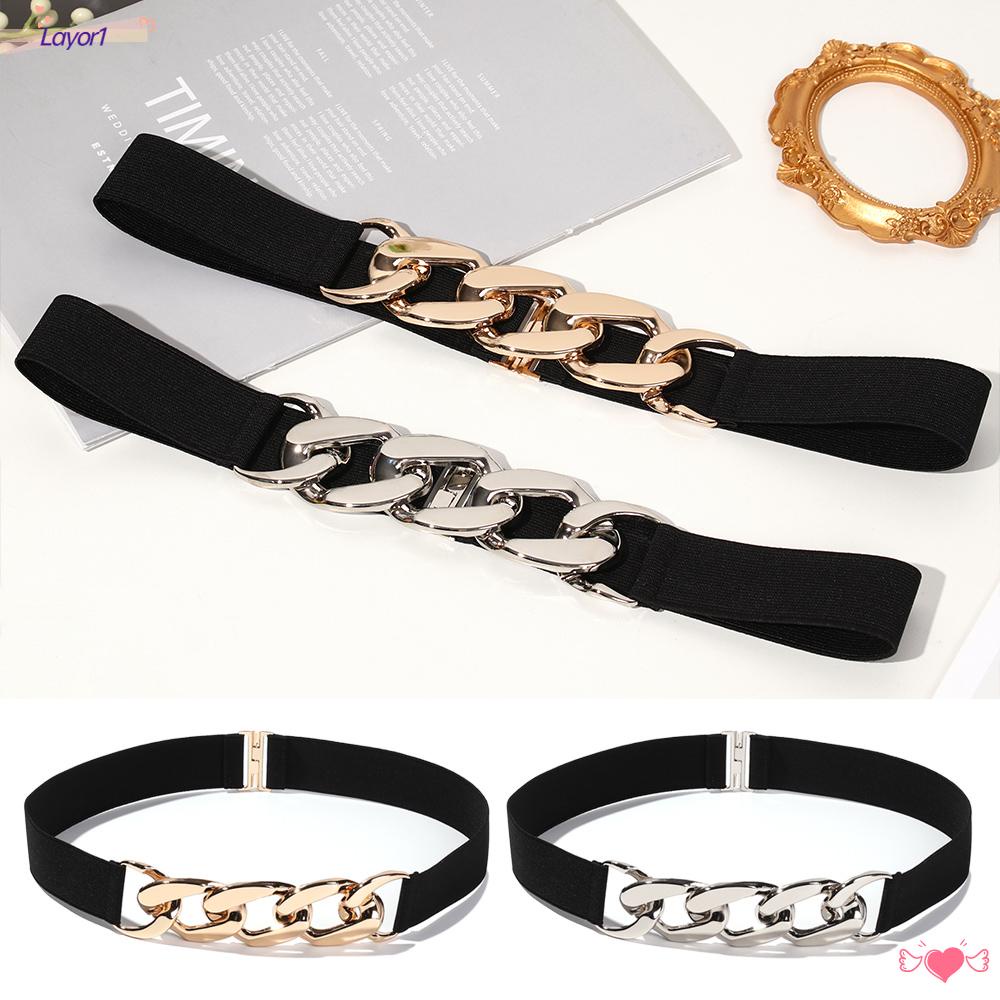 LAYOR1 Thắt Lưng Co Giãn Thời Trang Dành Cho Nữ