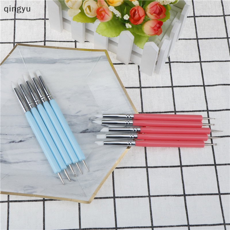 Bút Trang Trí Móng Tay Nghệ Thuật 5 X 2 Chiều Bằng Đất Sét Polymer