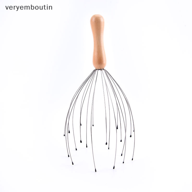 Dụng Cụ Mát Xa Da Đầu Giúp Thư Giãn Sâu Kích Thích Mọc Tóc Và Giảm Căng Thẳng