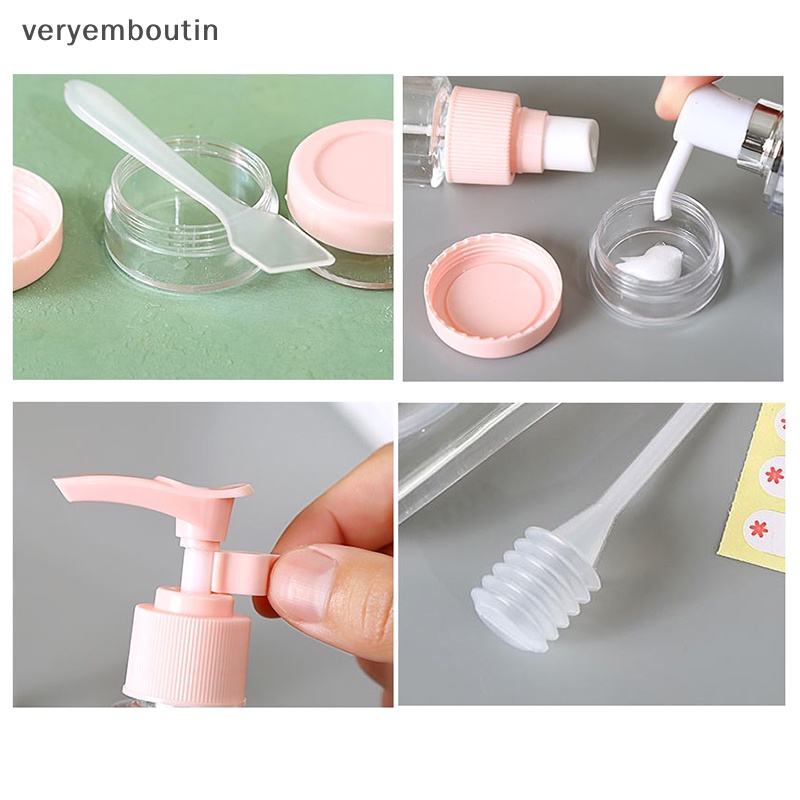 Set 11 Chai Rỗng Đựng Mỹ Phẩm Tiện Lợi Khi Đi Du Lịch