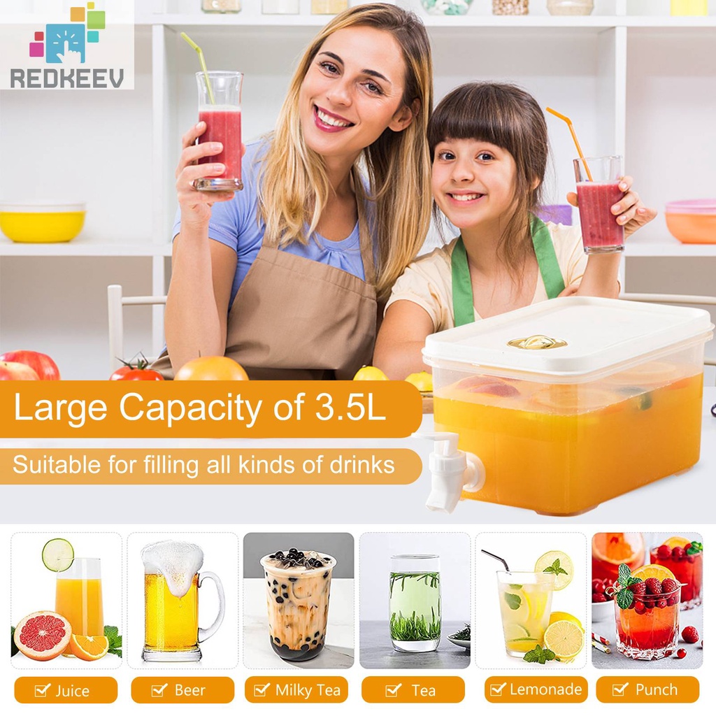 Bình Nước Giữ Lạnh Có Vòi Dung Tích 3.5 / 5L