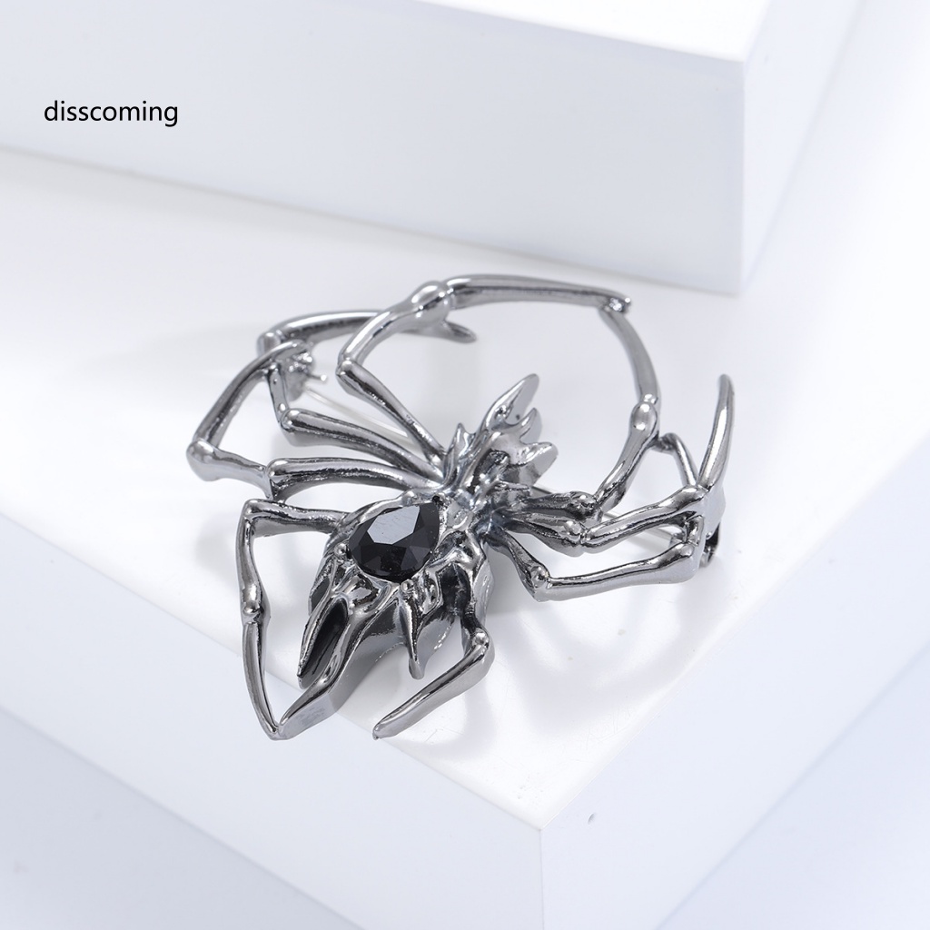 Áo Thun Tay Ngắn In Hình Thời Trang Dành Cho Nữ| Ghim Cài Áo Hình Nhện Đính Đá Thời Trang Cho Nam