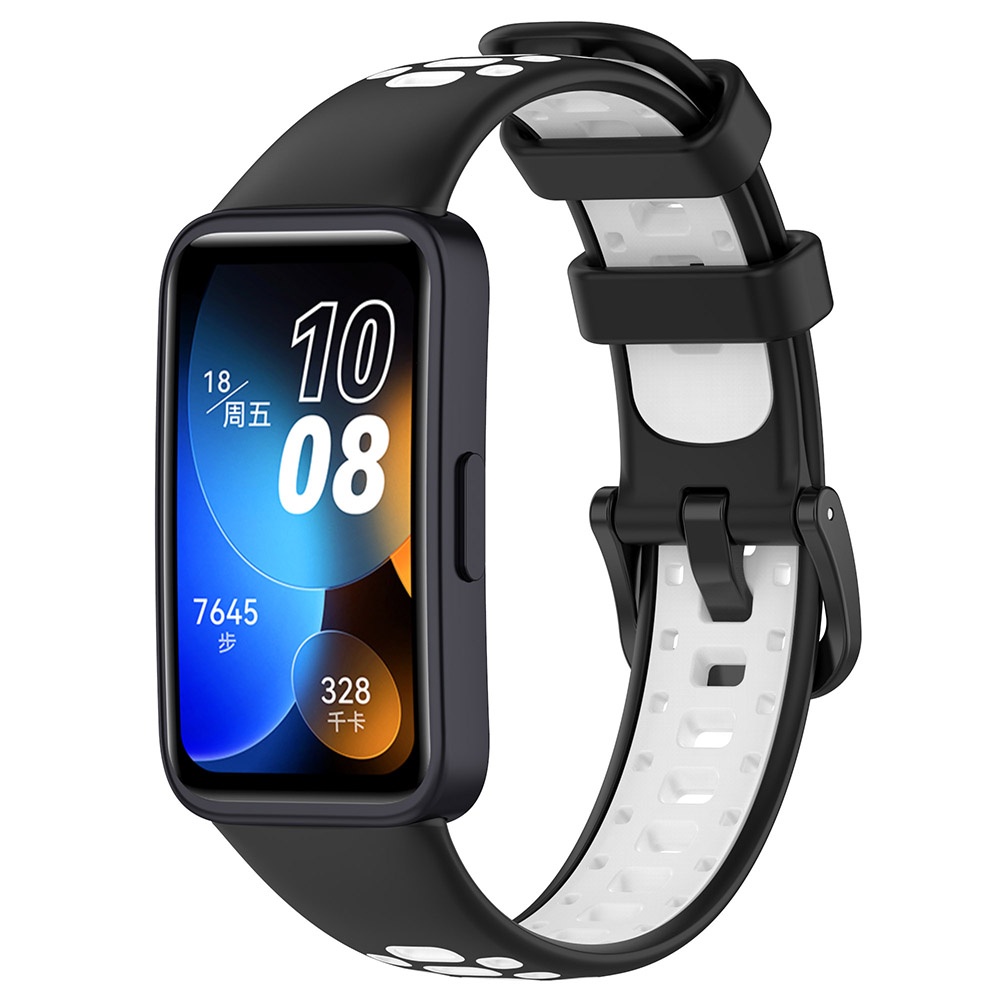 Dây Đeo Thay Thế Chất Liệu Silicon Màu Trơn Cho Huawei Band 8