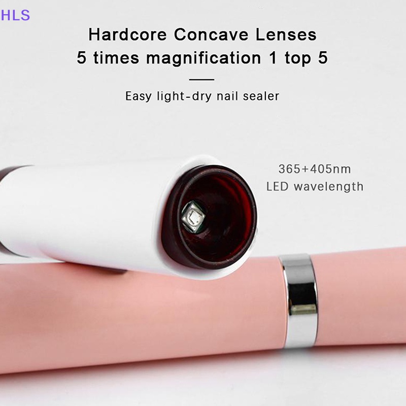 Máy Sấy Khô Móng Tay Nhanh Chóng Mini Sử Dụng Đèn LED UV DIY