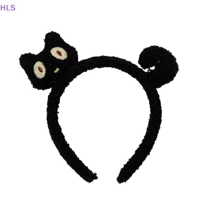 Băng Đô Cài Tóc Hình Mèo Bông Dễ Thương Thời Trang Thu Đông