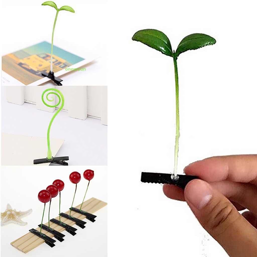 Bộ 4 Kẹp Cỏ Hình Cây Nấm Vui Nhộn Mới