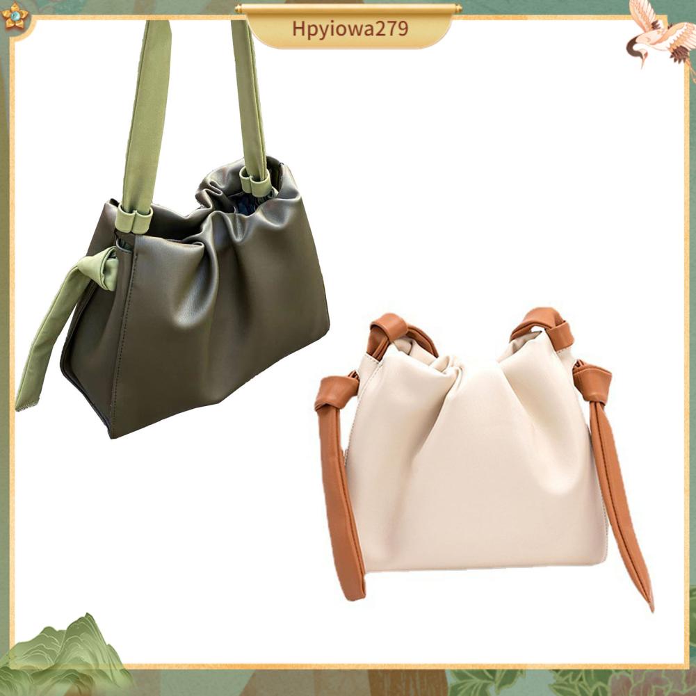 Ilikebag Túi Bucket Nữ Dung Tích Lớn Thời Trang Mềm Mại Đeo Vai PU Cho Mua Sắm Sử Dụng Hàng Ngày