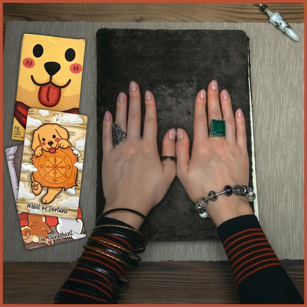 Bộ Bài Tarot bhsydvn Kích Thước Lớn 10.3 * 6cm