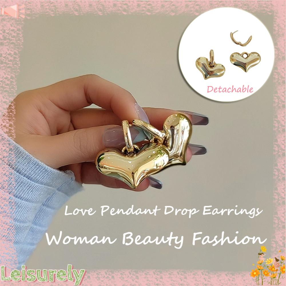 LEILY Bông Tai Dáng Dài Phong Cách Gothic Thời Trang Cho Nữ