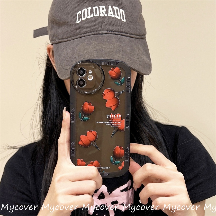 Ốp Điện Thoại Silicon Mềm Họa Tiết Hoa Bảo Vệ Cho iPhone 11 13 12 14 Pro Max X XR Xs Max 6 7 8 Plus