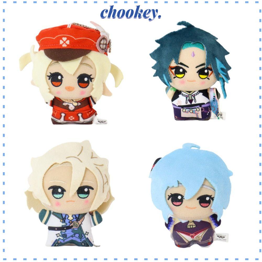 CHOOKEY Móc Khóa Nhồi Bông Hình Genshin Albedo