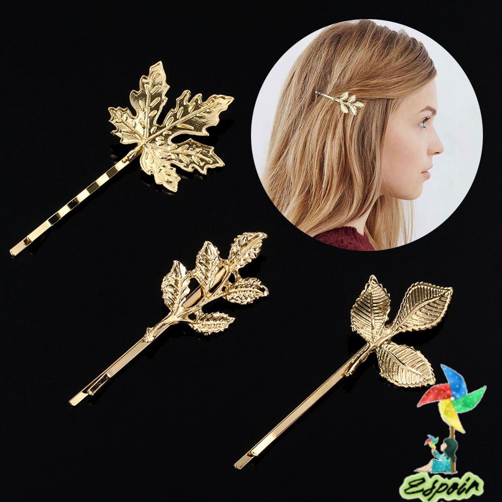 ESPO Kẹp Tóc Kim Loại Thanh Lịch Cho Nữ