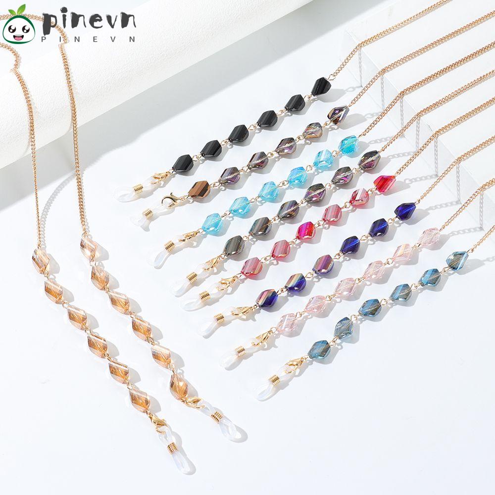 PINEVN Dây Đeo Giữ Mắt Kính Bằng Kim Loại Thời Trang