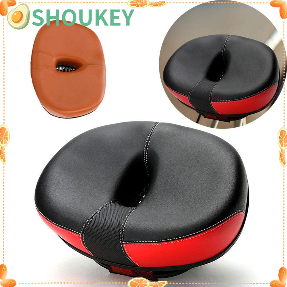 SHOUKEY Yên Xe Đạp Thiết Kế Rỗng Thoải Mái Kèm Phản Quang Thay Thế Tiện Dụng