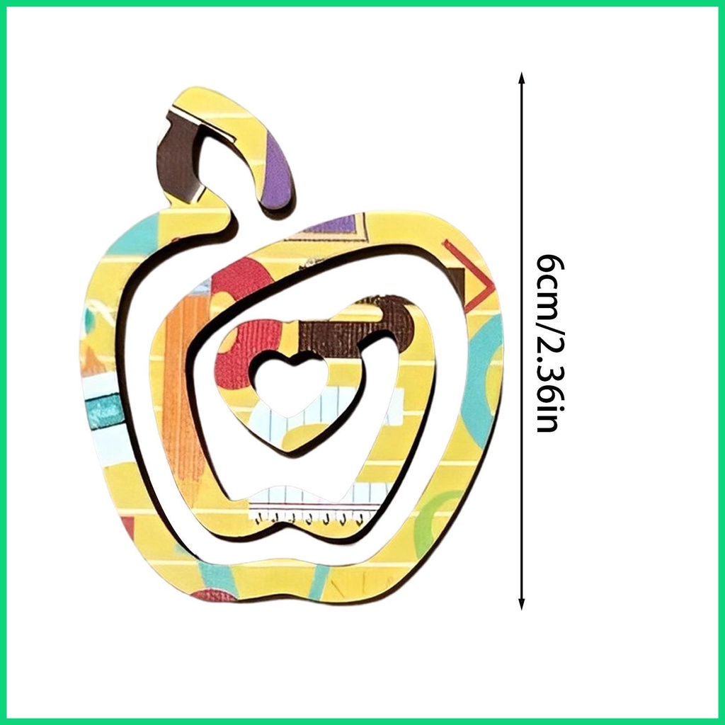 Bộ 4 Kẹp Giấy Đánh Dấu Trang Sách Chống Trượt Hình Trái Cây Hoạt Hình