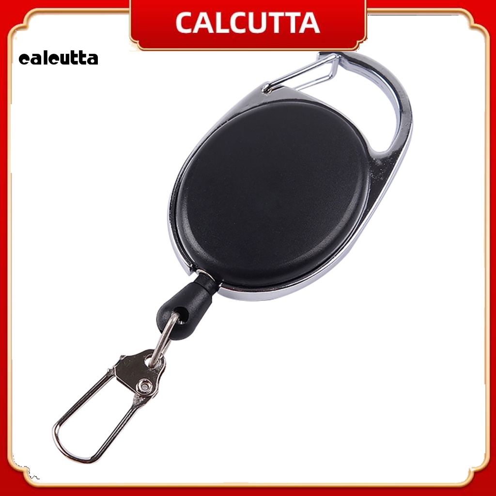 Móc Chìa Khóa Bằng Nylon Bền Chống Thất Lạc Có Kẹp Thu Gọn Tiện Dụng