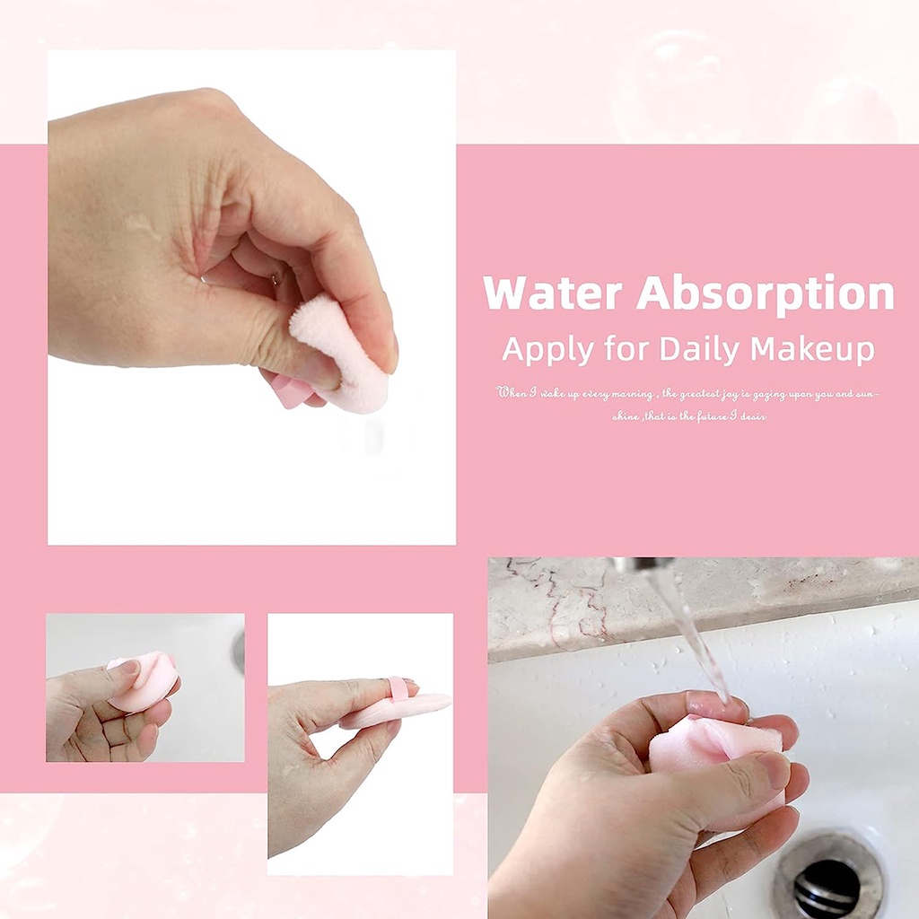 Mút Trang Điểm Trái Tim Mềm Mịn Chuyên Dụng