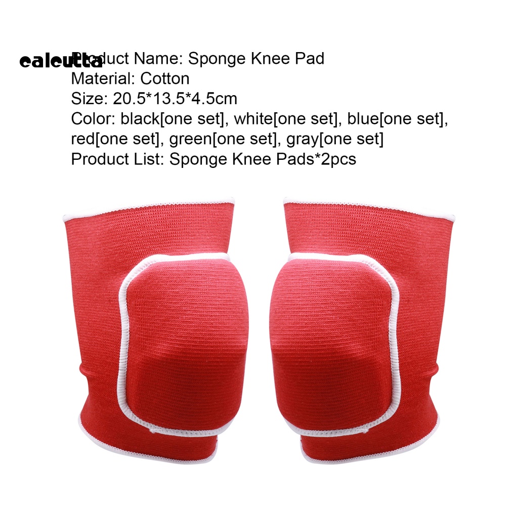 Bộ 2 Miếng Đệm Đầu Gối Vải Dệt Co Giãn Tinh Tế Không Biến Dạng Dành Cho Bóng Đá