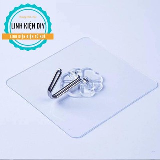 Móc dán treo tường siêu dính chịu lực 6x6cm