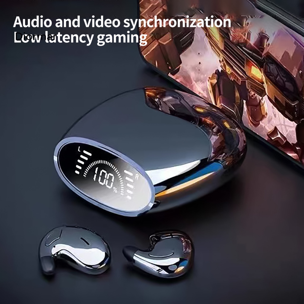 Tai nghe không dây Aio Có ĐèN LED Âm Thanh ChấT LượNg Cao Giảm TiếNg ỒN Dc52 KèM Phụ KiệN