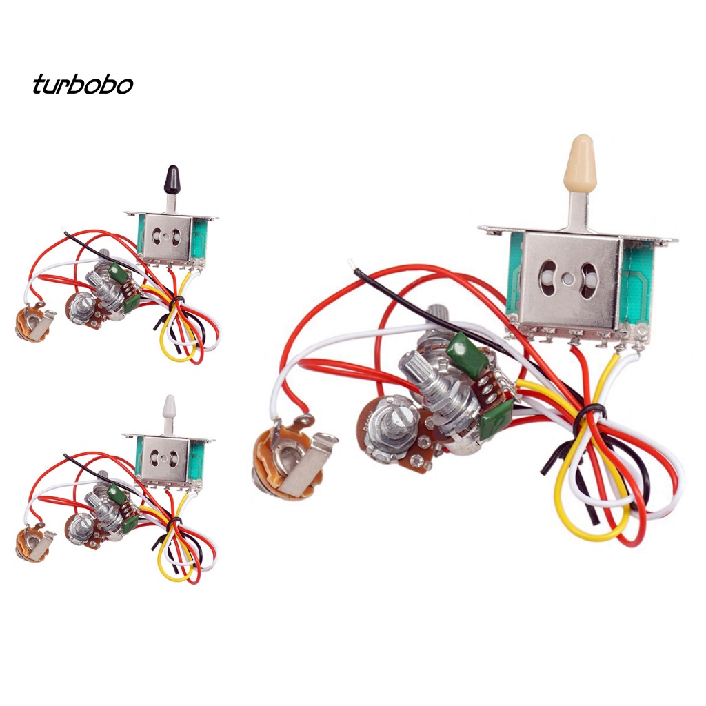 Bộ Dây Điều Khiển Âm Lượng Bằng Kim Loại Đơn Giản Cho Đàn Guitar Điện