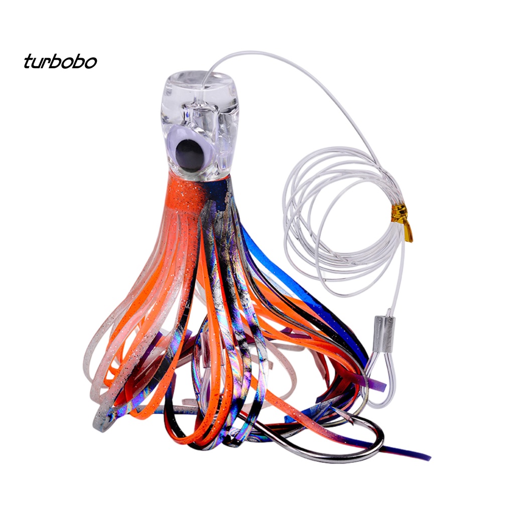 Mồi Câu Cá Giả Hình Bạch Tuộc Nhiều Màu Sắc 23cm / 96g