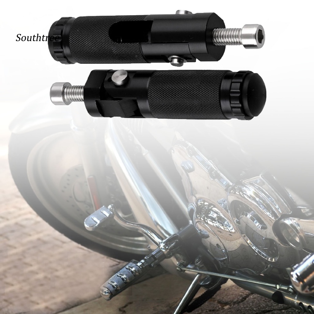 Bộ 2 Bàn Đạp Hợp Kim Nhôm Hình Chữ I Gấp Gọn Được Kích Thước 8mm Dành Cho Xe Mô Tô / Xe Đạp