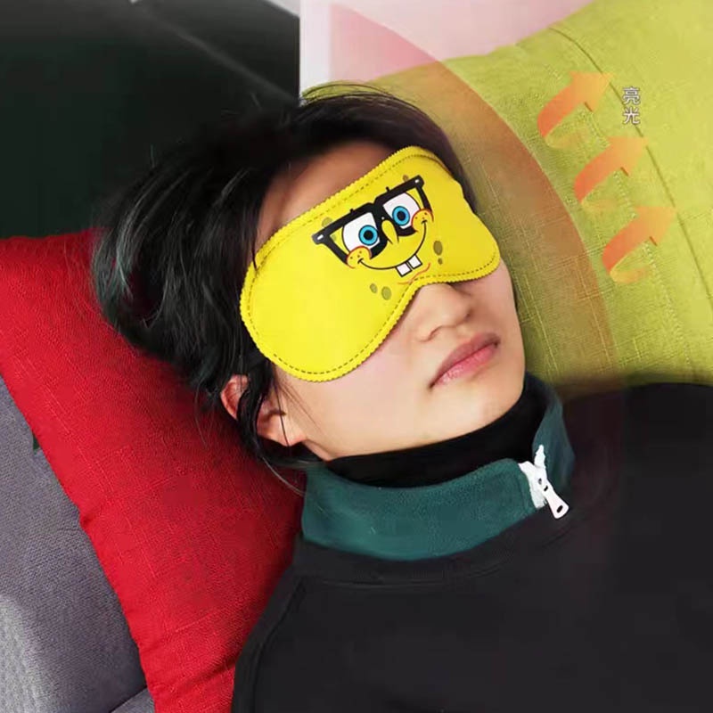 Che mắt, Bịt mắt ngủ hoạt hình dễ thương Mặt nạ ngủ thoáng khí hoạt hình anime cho nam và nữ