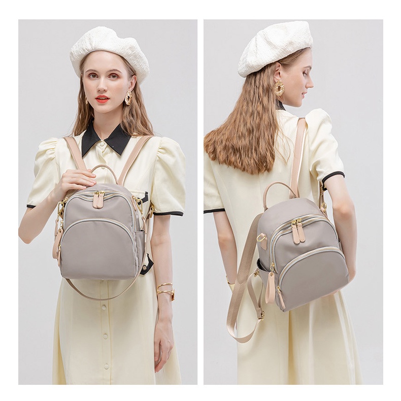 Ba lô thông thường dành cho nữ Iconzero Ba lô nhỏ bằng vải Oxford đơn giản thời trang Thích hợp cho ba lô IPAD 9,7 inch