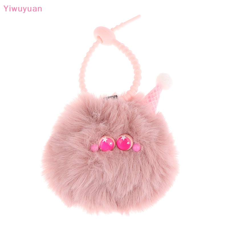 < Yiwuyuan > Móc Khóa Hình Thú Nhồi Bông Mềm Mại Dễ Thương Trang Trí Ba Lô / Ô Tô