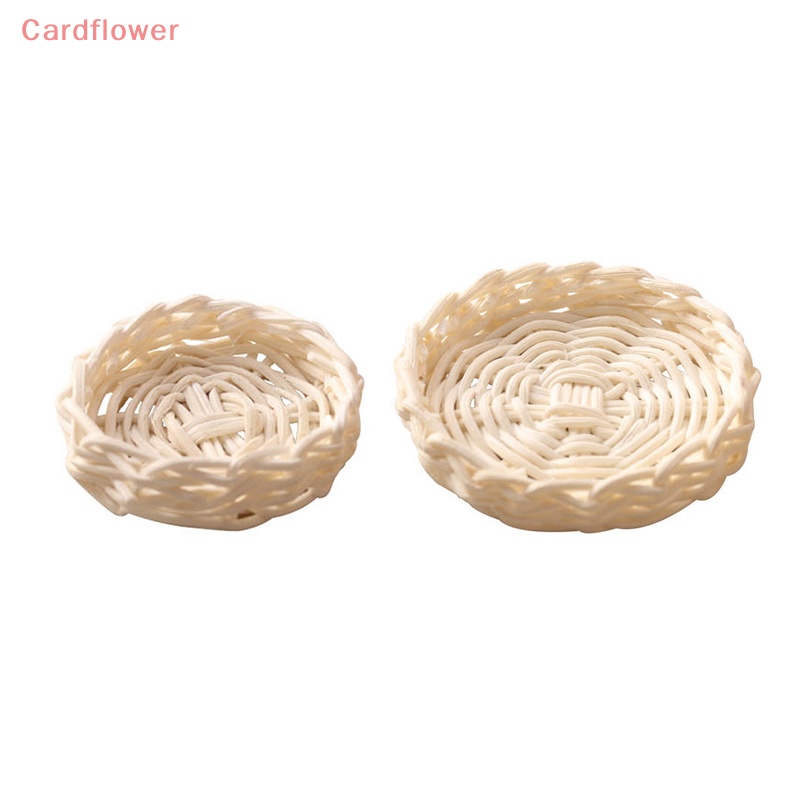 Giỏ Đựng Trái Cây / Thức Ăn Trang Trí Nhà Búp Bê 1: 12 Mới