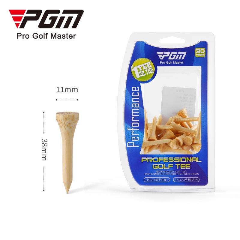 PGM 30pcs Golf tre TEE điều chỉnh chiều cao bóng móng tay dài và ngắn cầu thang golf nguồn cung cấp sâu đánh dấu tee