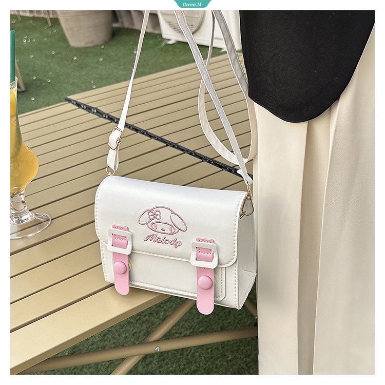 Túi Đeo Chéo Da Nhỏ Nhắn Hình Kuromi Melody Melody Đáng Yêu Thời Trang Mới Năm 2023 Cho Nữ