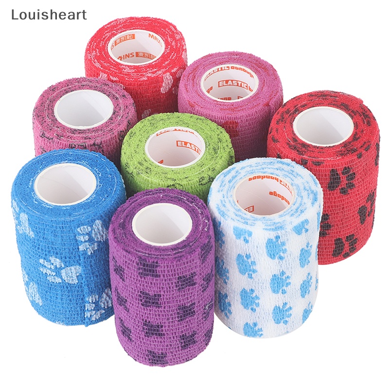 Dây Đeo Chân Louisheart Tự Dính Co Giãn Bảo Vệ Cho Thú Cưng Chó Mèo TFG