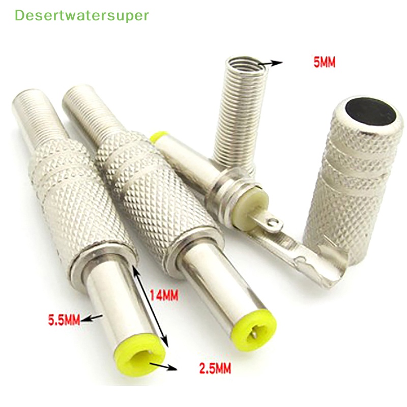 Set 2 Đầu Nối Nguồn DC 5.5x2.5mm