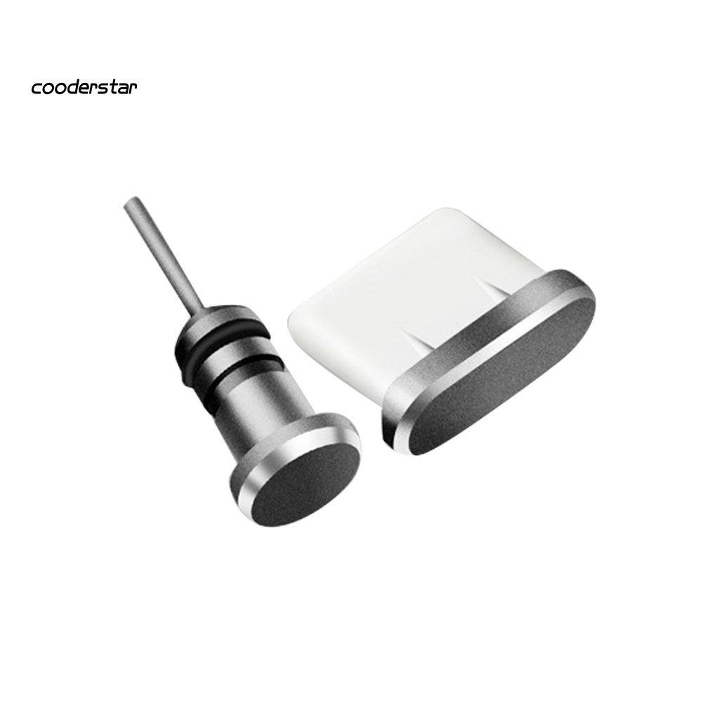 Nút Cắm Cổng Sạc / Tai Nghe Type-C Micro USB Chống Bụi Cho Điện Thoại Android iPhone