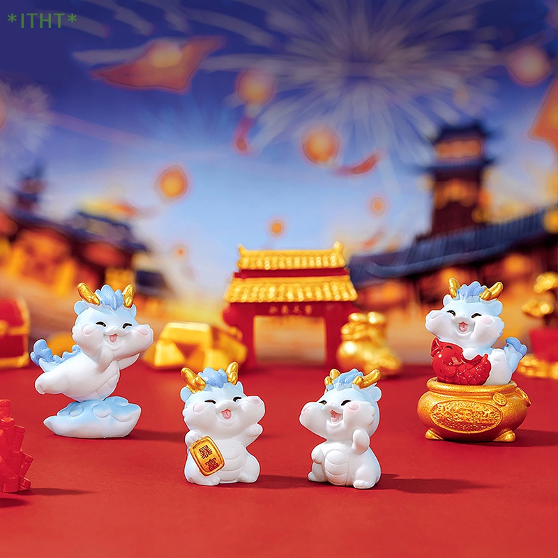 Mô Hình Rồng Mini Dễ Thương Dùng Trang Trí Tiểu Cảnh Mới