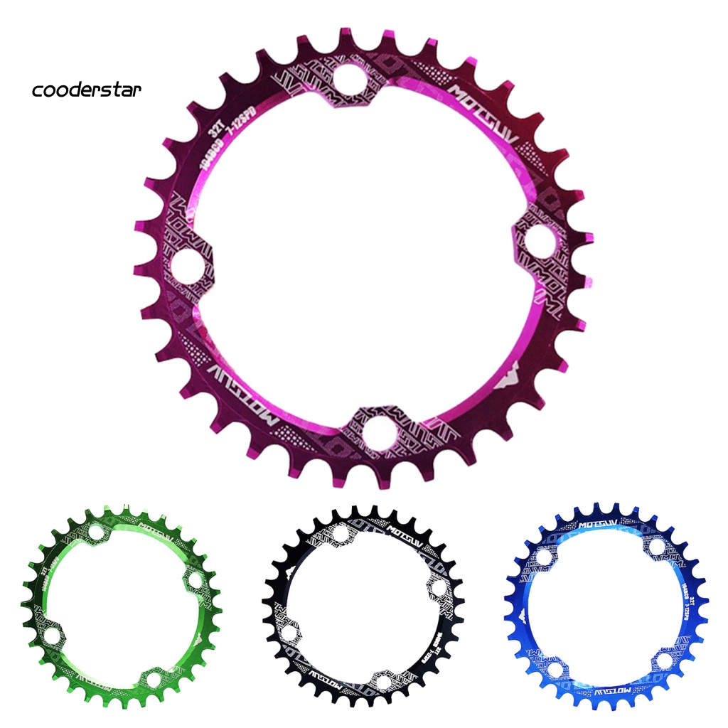 Đĩa Xích Đơn / Tròn / Oval 104BCD 32T 34T 36T 38T Cho Xe Đạp