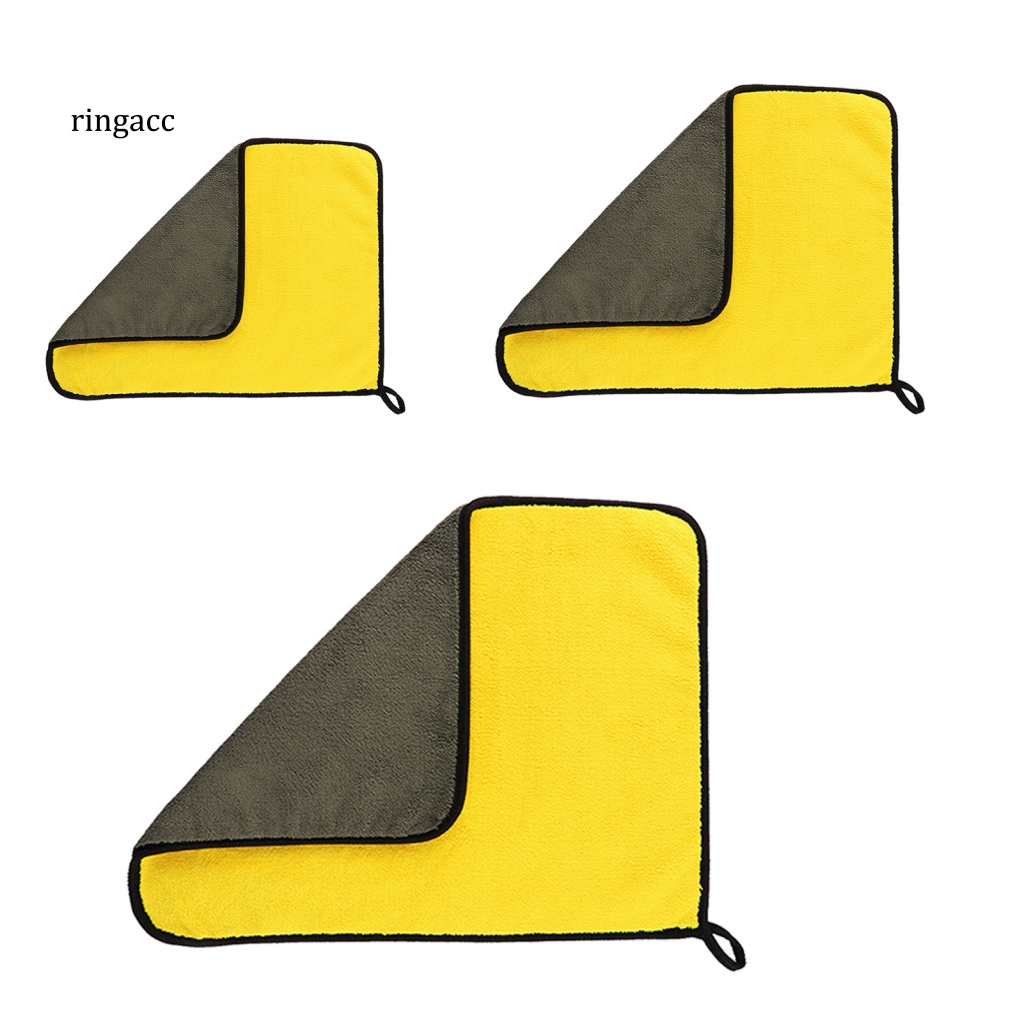 Rga Khăn Lau Xe Hơi Hai Mặt Sợi Nhỏ Thấm Hút Nước Tốt Bền Bỉ